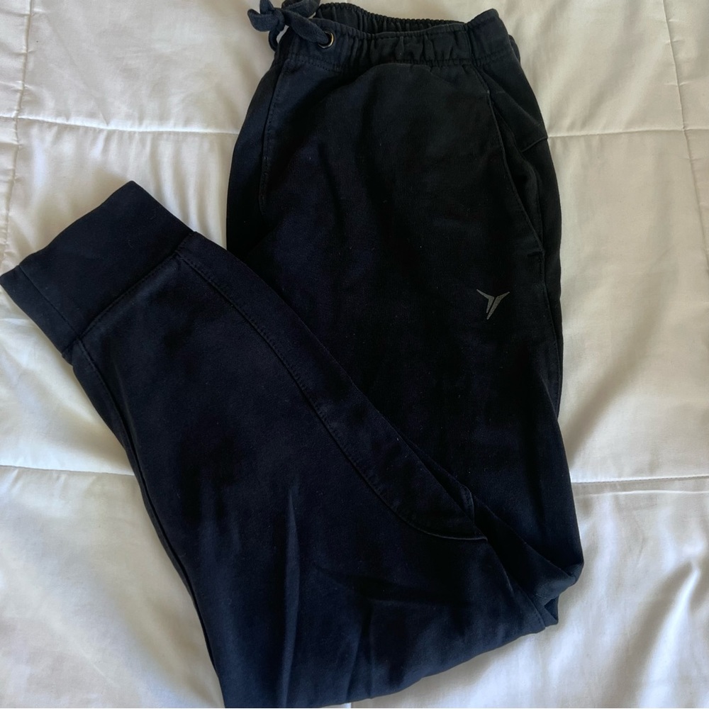 Mens Old Navy Active Go Dry Joggers Small s/p Black